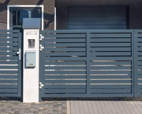 Ворота с калиткой