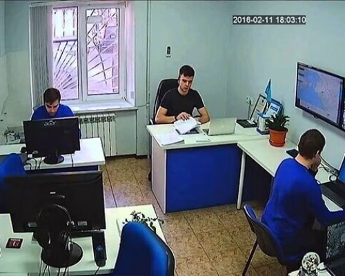 Видеонаблюдение в офисе за сотрудниками