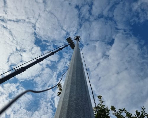 Мачта для камеры видеонаблюдения